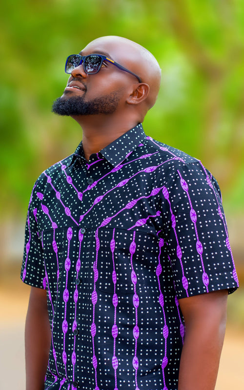 Davis Arican Print Shirt