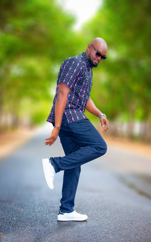 Davis Arican Print Shirt