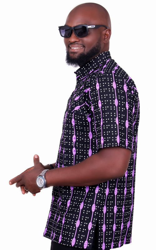 Davis Arican Print Shirt