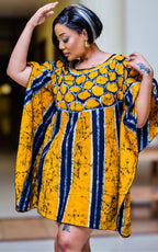Penina African Short Dress