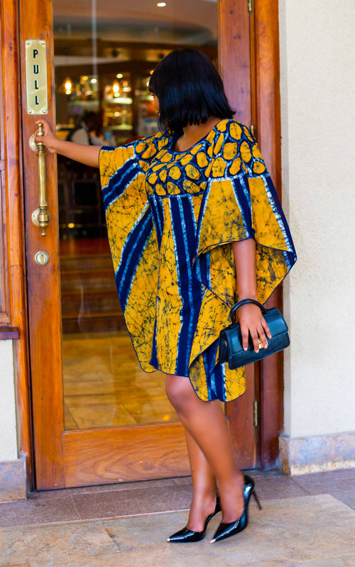 Penina African Short Dress