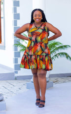 Gillian Nyasi African Short Dress