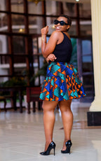 KACHENCHE AFRICAN SHORT SKIRT