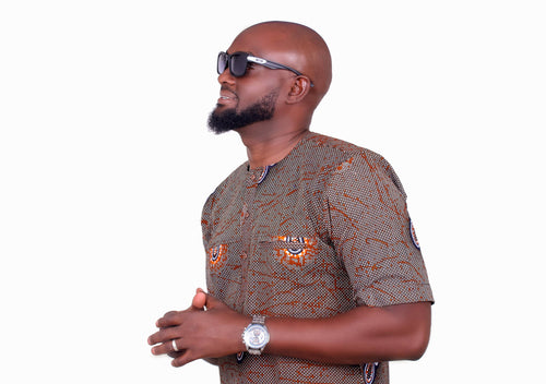 Lugano African print shirt