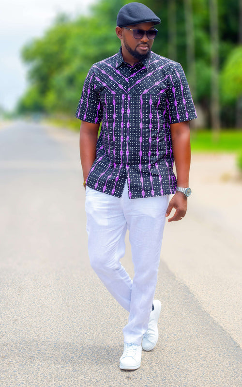 Davis Arican Print Shirt