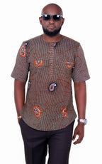 Lugano African print shirt
