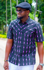 Davis Arican Print Shirt