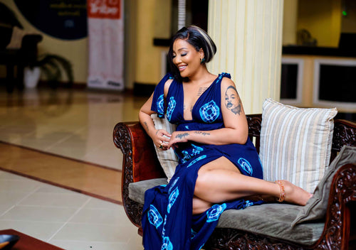 Upepo Green Summer Sexy Dress