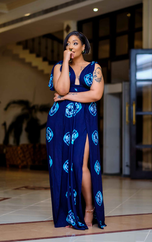 Upepo Green Summer Sexy Dress