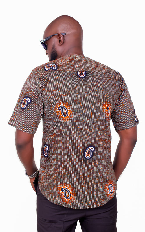 Lugano African print shirt